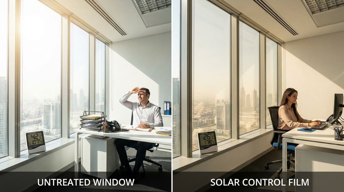 Sun Block Window Film